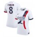 Maillot de foot Paris Saint-Germain Fabian Ruiz #8 Extérieur vêtements Femmes 2024-25 Manches Courtes